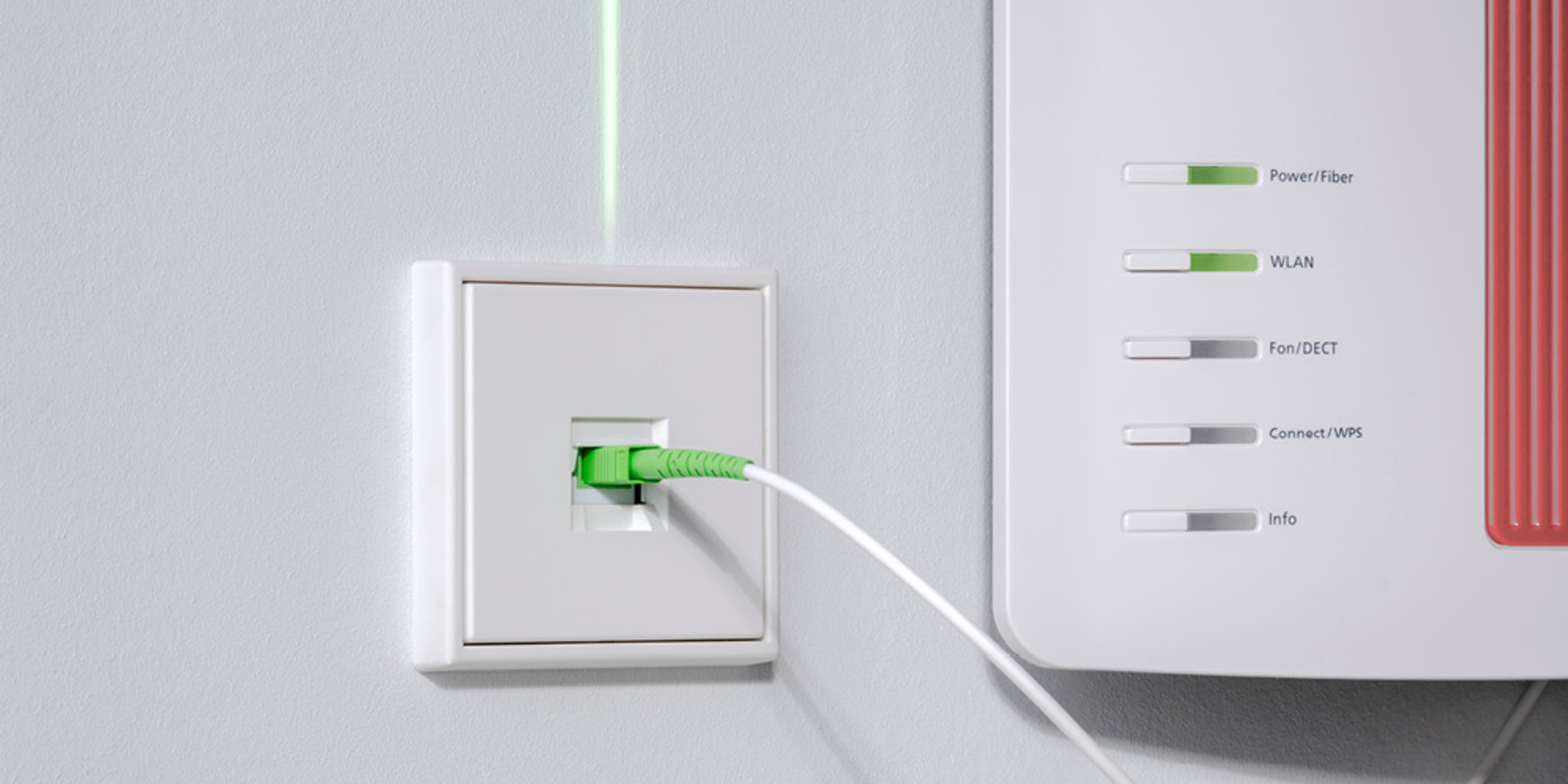 Die neuen Glasfaser-Anschlussdosen bei Elektro Steib GmbH in Pfaffenhofen