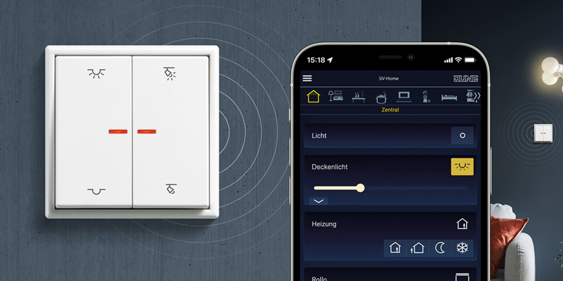 KNX RF Taster bei Elektro Steib GmbH in Pfaffenhofen